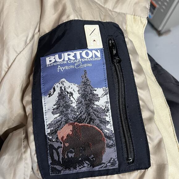 Burton Dryride American Outdoors Ski Woman's Jacket Coat size Extra Small Black - Picture 14 of 15